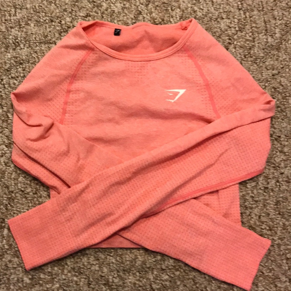 Gymshark viral seamless cropped long sleeve